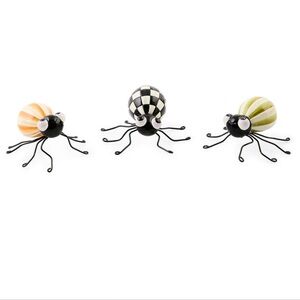 Mackenzie-Childs Fergal's Friend Spiders, Set Of 3. New in Box!  Adorable!